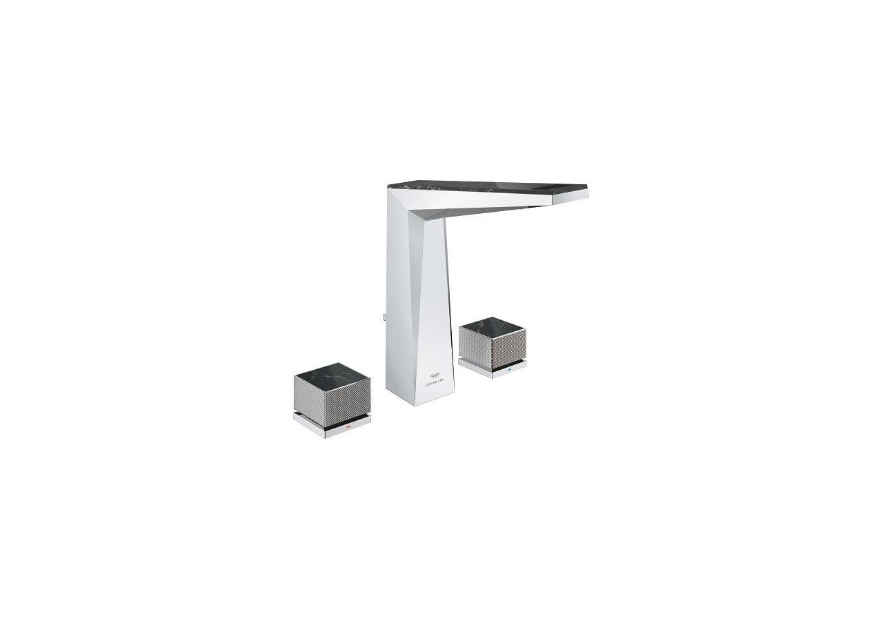 Allure brillant collection privée mélangeur 3 trous 1/2″ lavabo taille l Chromé - 20672000 - Grohe