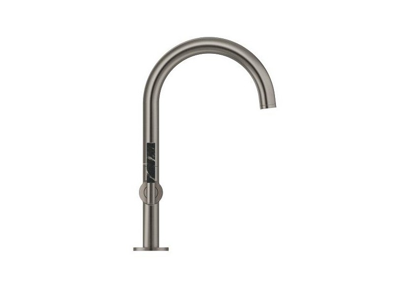 Atrio collection privée mélangeur monotrou taille l Hard Graphite brossé - 21134AL0 - Grohe