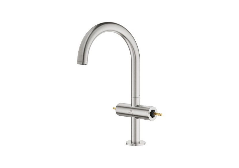 Atrio collection privée mélangeur monotrou taille l Supersteel - 21134DC0 - Grohe