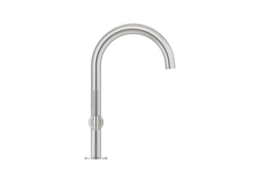 Atrio collection privée mélangeur monotrou taille l Supersteel - 21134DC0 - Grohe