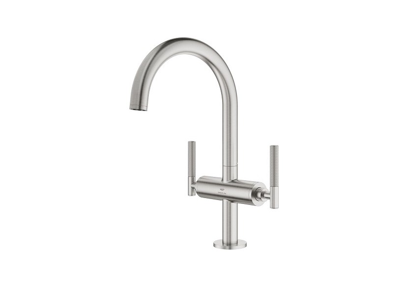 Atrio collection privée mélangeur monotrou taille l Supersteel - 21134DC0 - Grohe