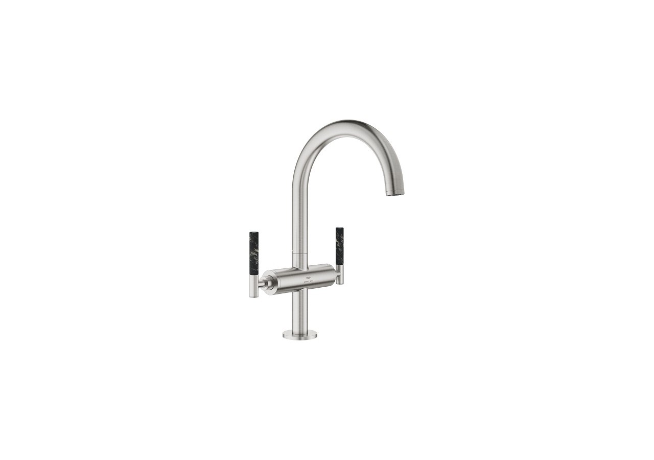 Atrio collection privée mélangeur monotrou taille l Supersteel - 21134DC0 - Grohe