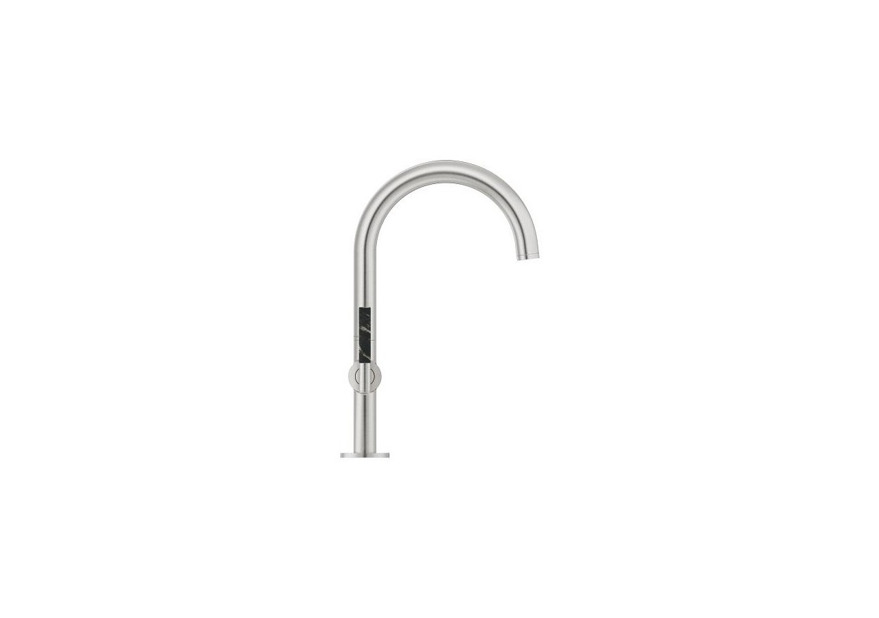 Atrio collection privée mélangeur monotrou taille l Supersteel - 21134DC0 - Grohe