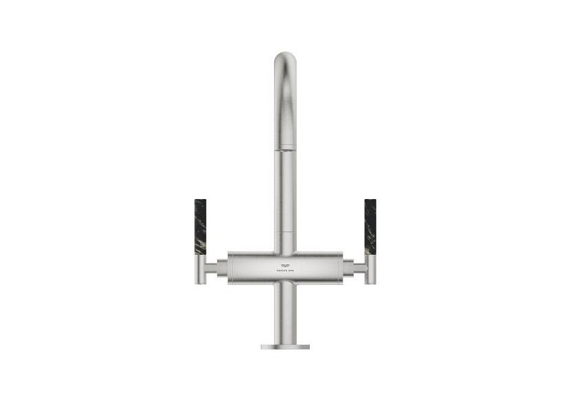 Atrio collection privée mélangeur monotrou taille l Supersteel - 21134DC0 - Grohe