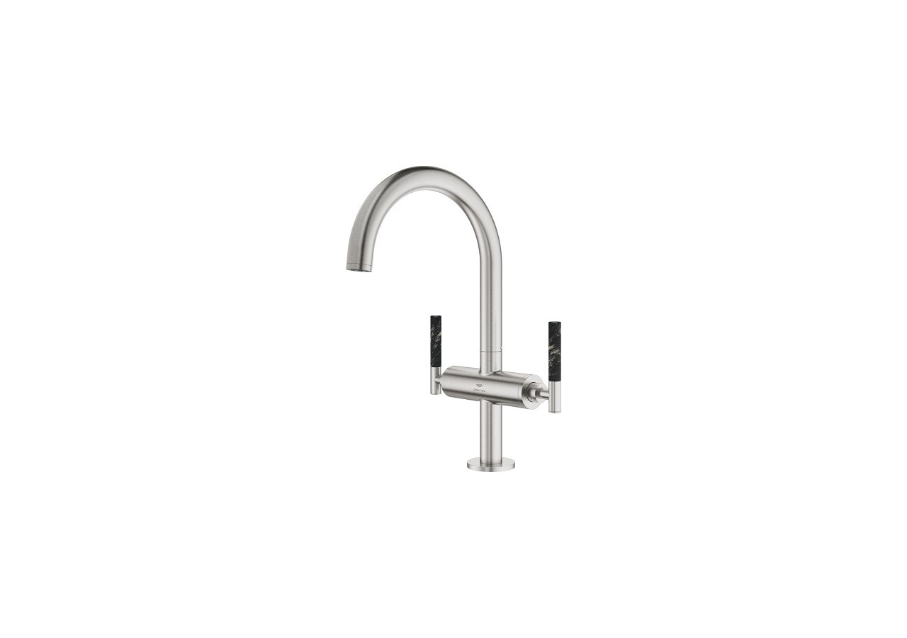 Atrio collection privée mélangeur monotrou taille l Supersteel - 21134DC0 - Grohe