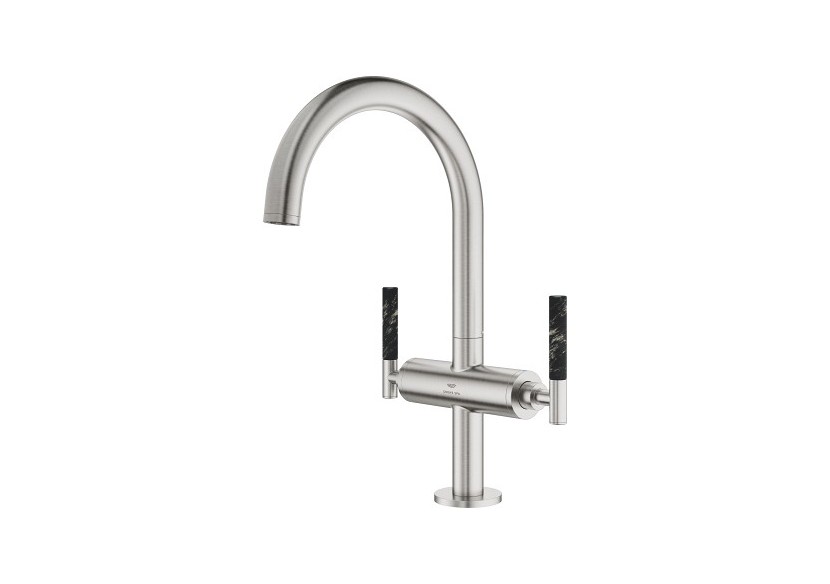 Atrio collection privée mélangeur monotrou taille l Supersteel - 21134DC0 - Grohe