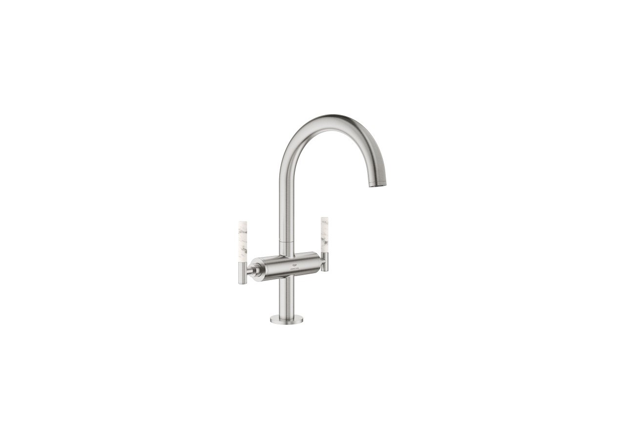 Atrio collection privée mélangeur monotrou taille l Supersteel - 21134DC0 - Grohe
