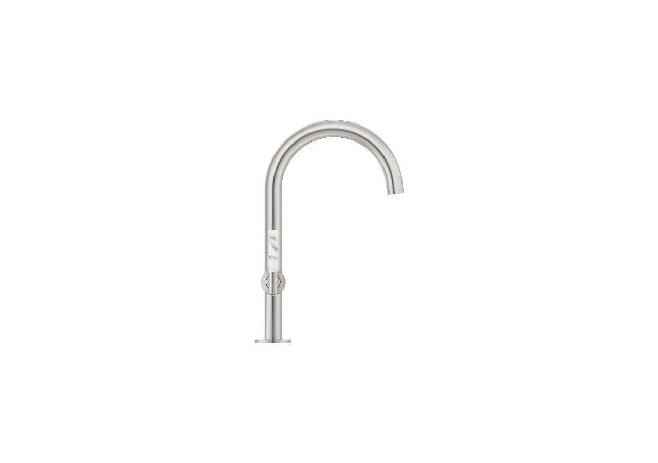 Atrio collection privée mélangeur monotrou taille l Supersteel - 21134DC0 - Grohe