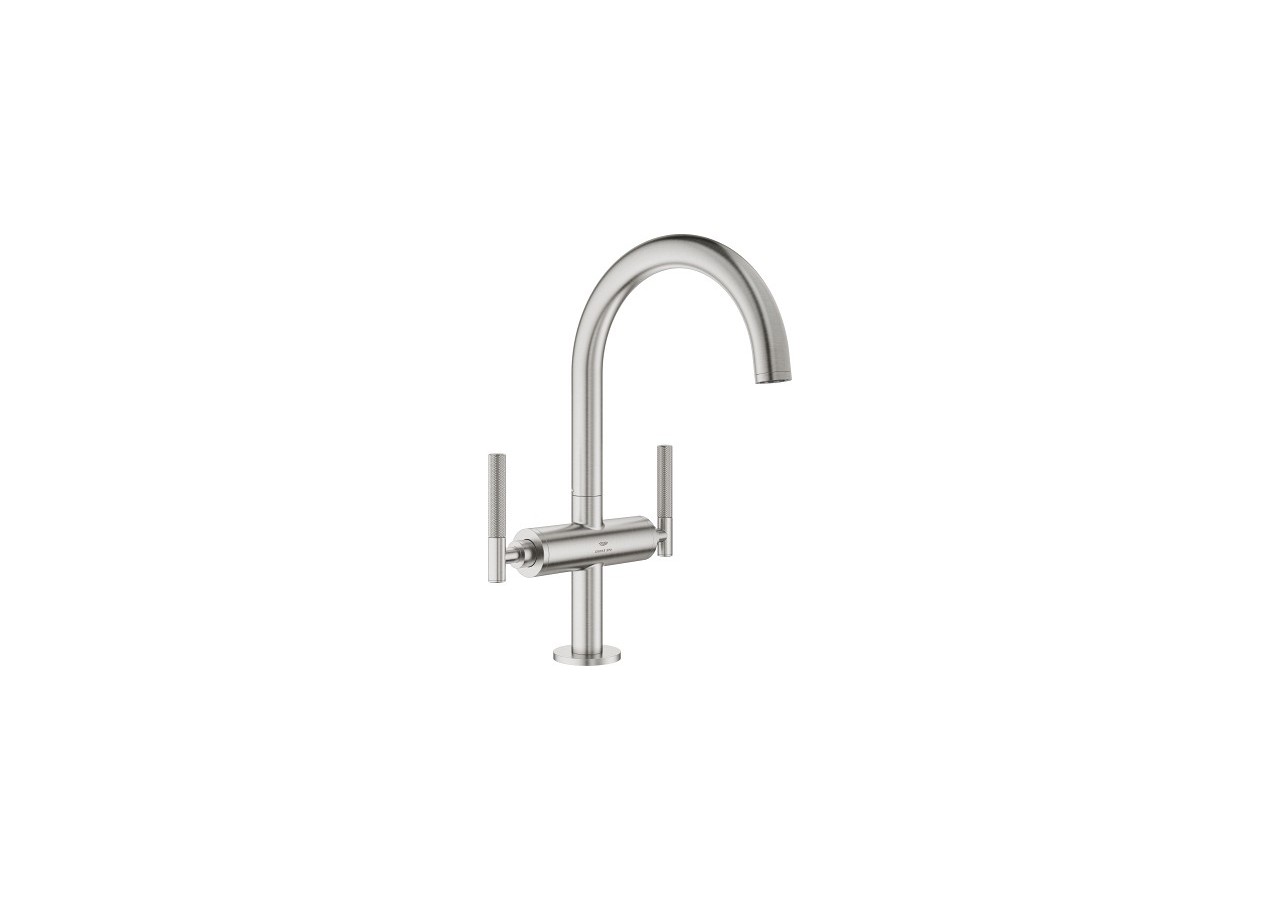 Atrio collection privée mélangeur monotrou taille l Supersteel - 21134DC0 - Grohe