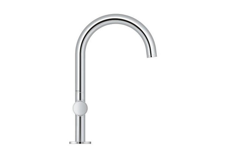 Atrio collection privée mélangeur monotrou taille l Chromé - 21138000 - Grohe 2