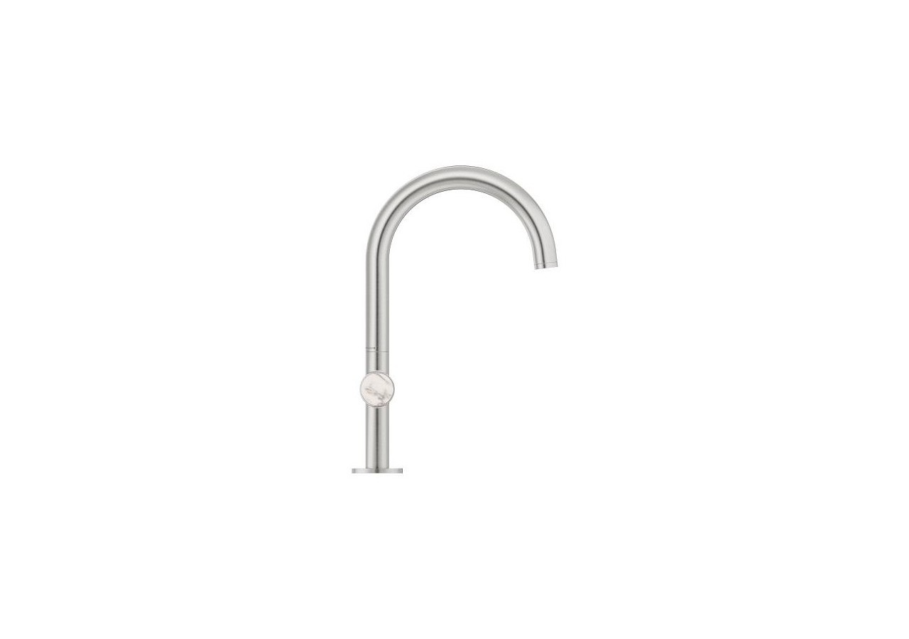 Atrio collection privée mélangeur monotrou taille l Supersteel - 21138DC0 - Grohe