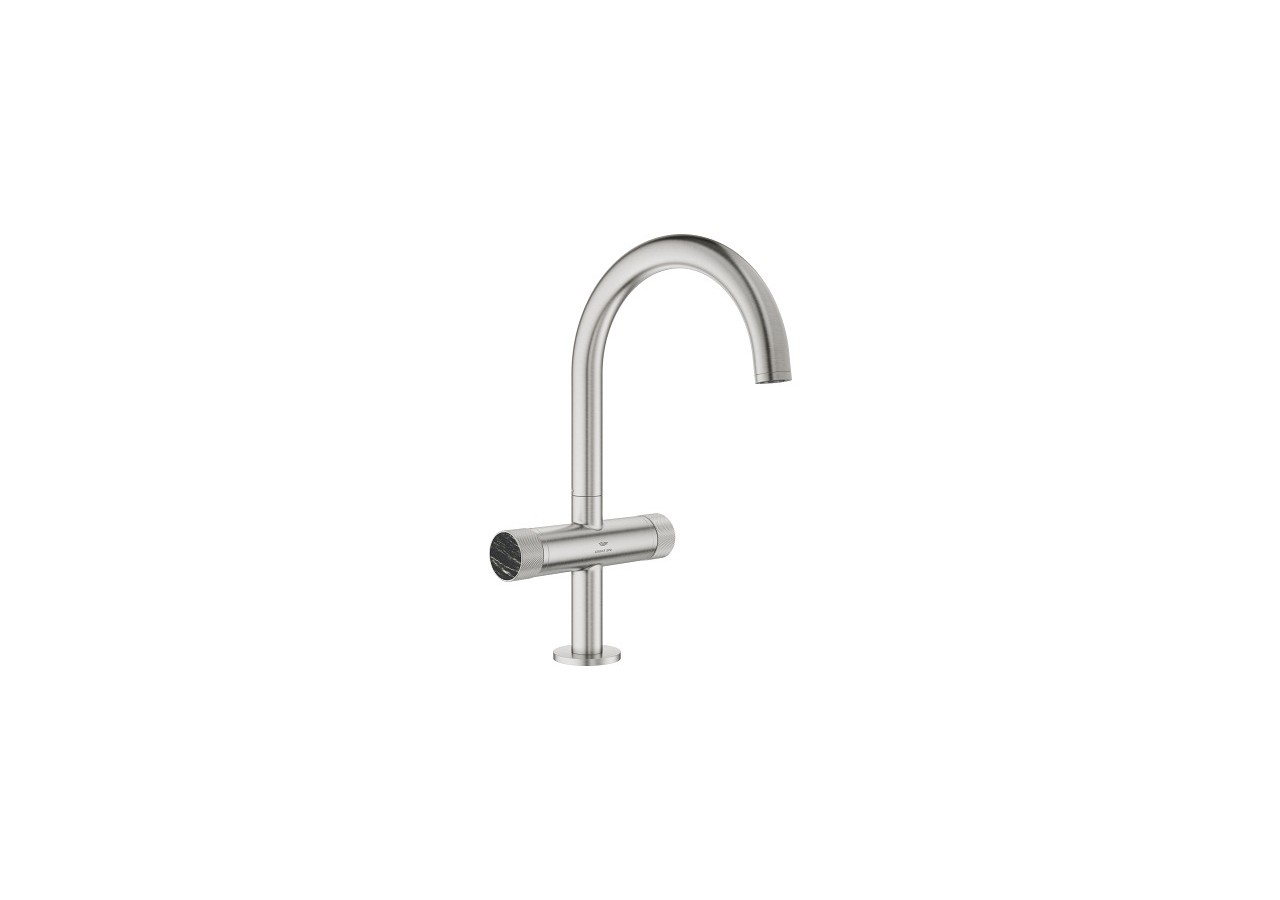 Atrio collection privée mélangeur monotrou taille l Supersteel - 21138DC0 - Grohe