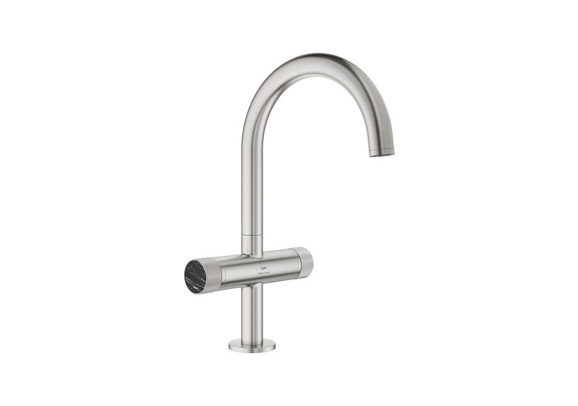 Atrio collection privée mélangeur monotrou taille l Supersteel - 21138DC0 - Grohe