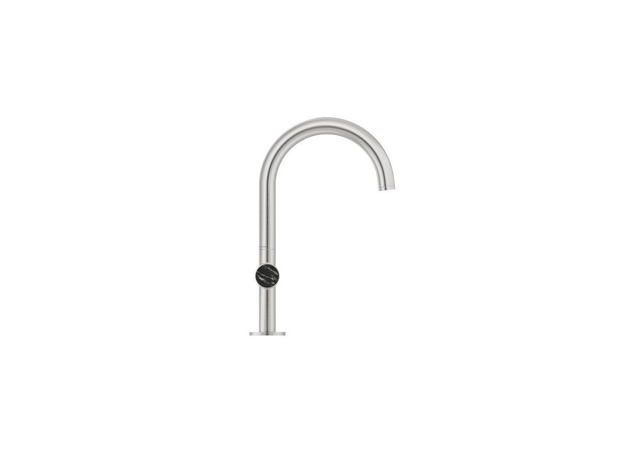 Atrio collection privée mélangeur monotrou taille l Supersteel - 21138DC0 - Grohe