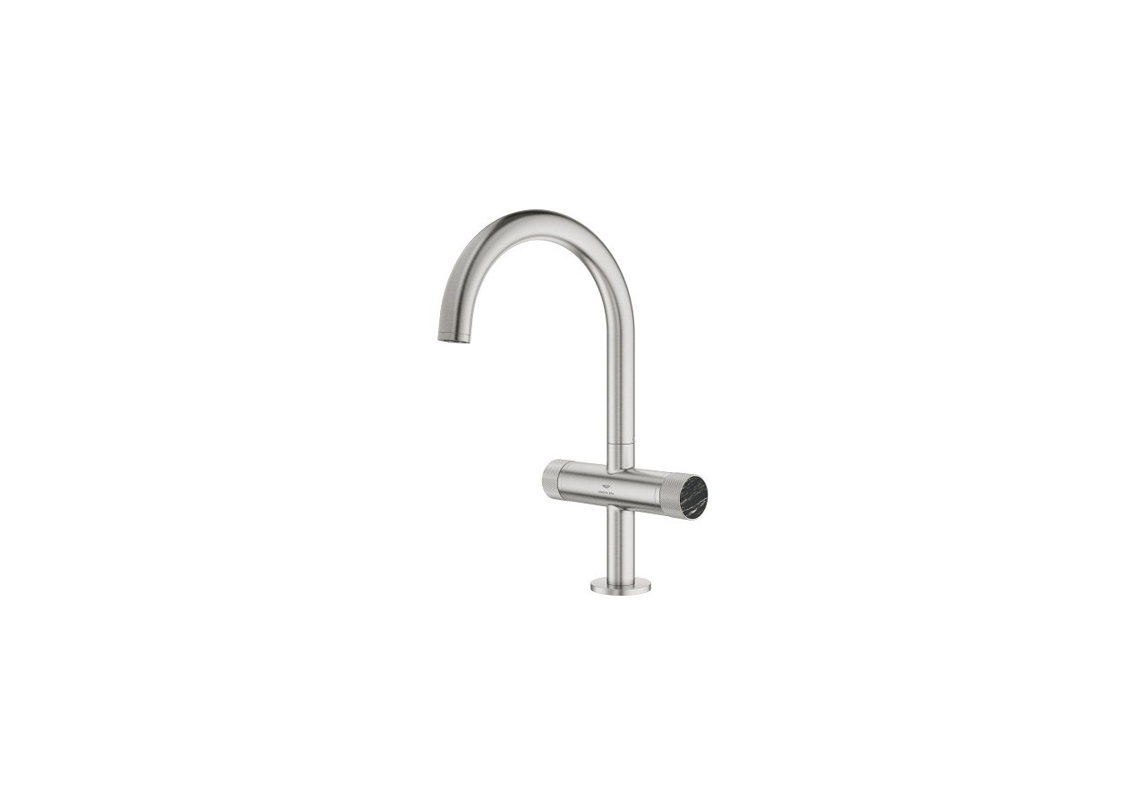 Atrio collection privée mélangeur monotrou taille l Supersteel - 21138DC0 - Grohe