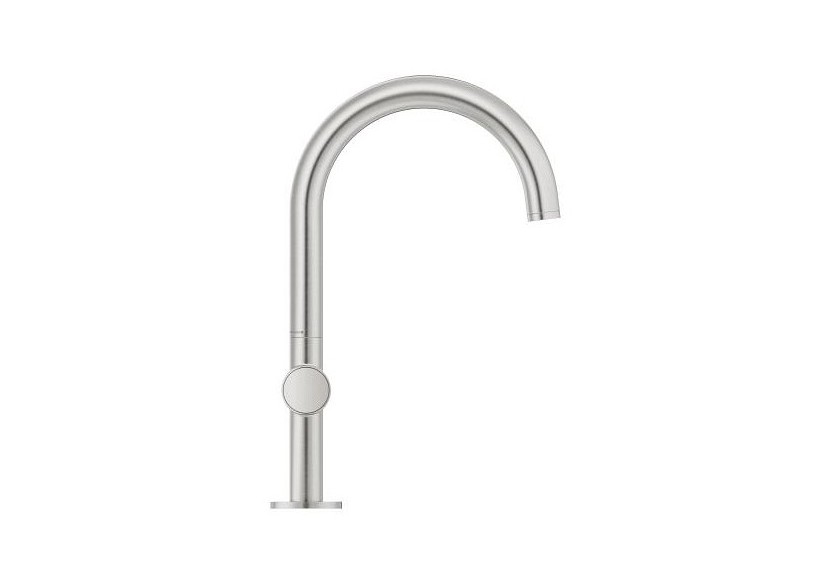 Atrio collection privée mélangeur monotrou taille l Supersteel - 21138DC0 - Grohe