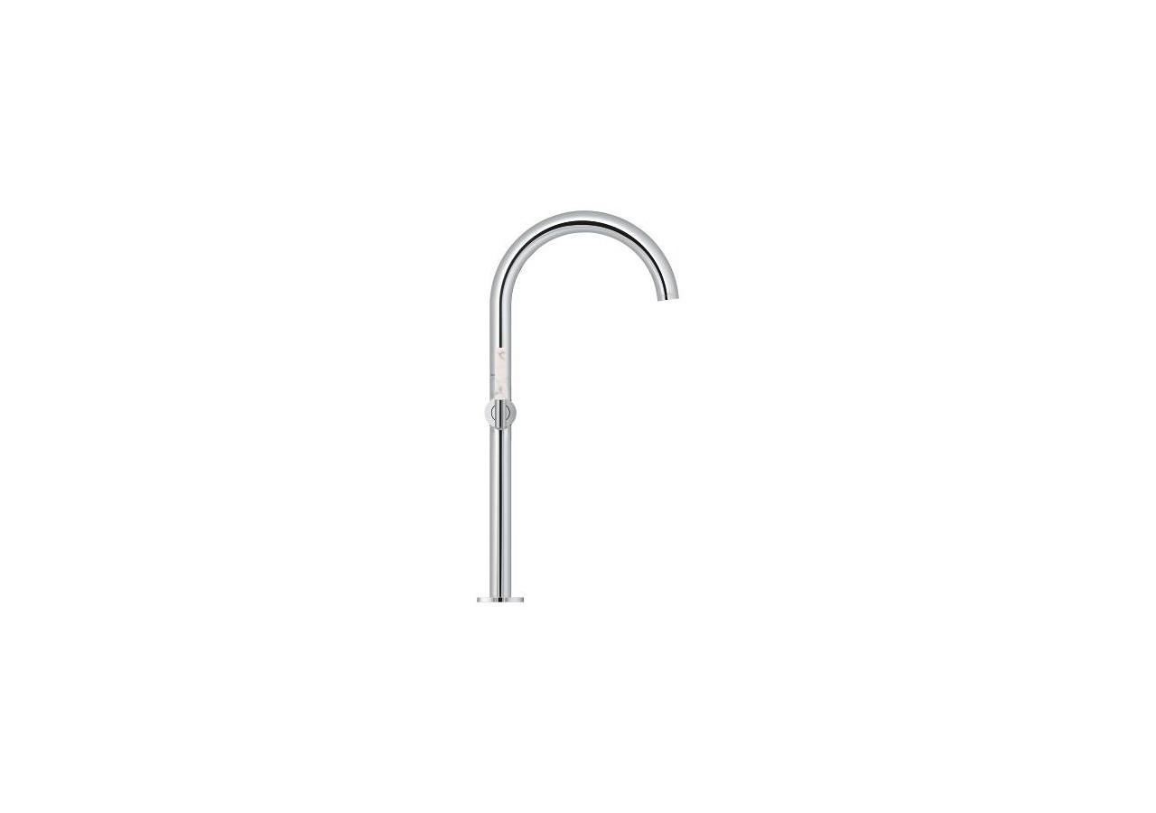 Atrio collection privée mélangeur monotrou vasque à poser taille xl Chromé - 21140000 - Grohe