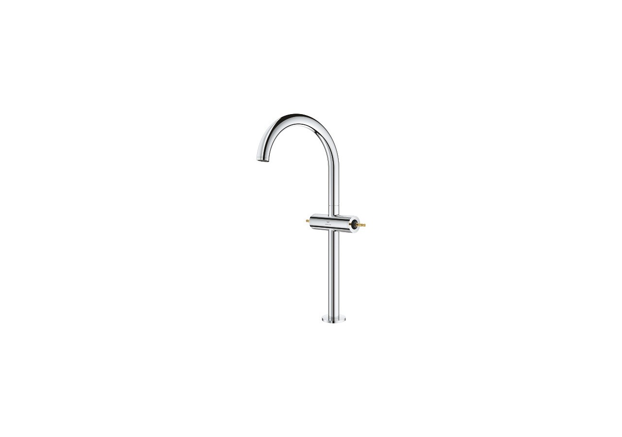 Atrio collection privée mélangeur monotrou vasque à poser taille xl Chromé - 21140000 - Grohe