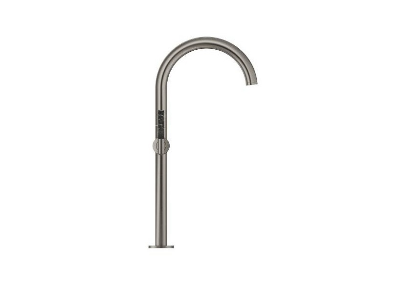 Atrio collection privée mélangeur monotrou vasque à poser taille xl Hard Graphite brossé - 21140AL0 - Grohe