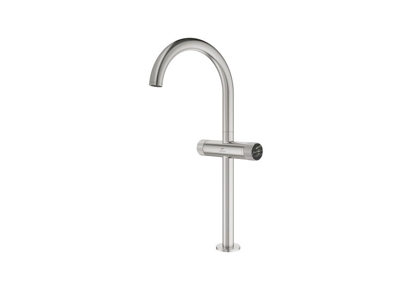 Atrio collection privée mélangeur monotrou vasque à poser taille xl Supersteel - 21142DC0 - Grohe