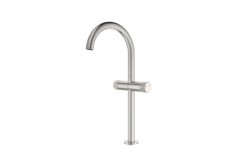 Atrio collection privée mélangeur monotrou vasque à poser taille xl Supersteel - 21142DC0 - Grohe