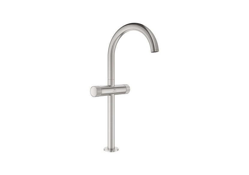 Atrio collection privée mélangeur monotrou vasque à poser taille xl Supersteel - 21142DC0 - Grohe
