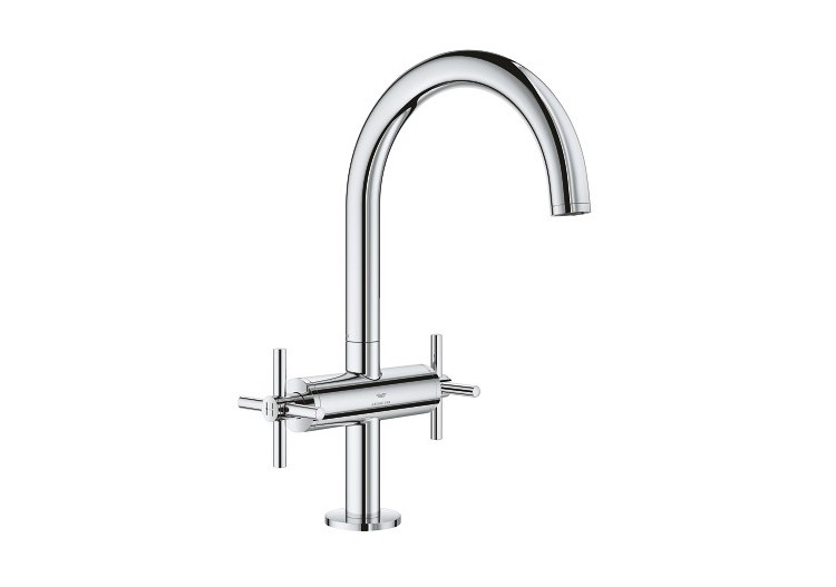 Atrio mélangeur monotrou taille l Chromé - 21144000 - Grohe 2