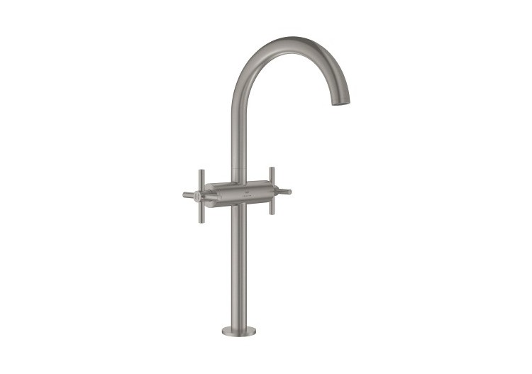 Atrio mélangeur monotrou vasque à poser taille xl Supersteel - 21149DC0 - Grohe 2