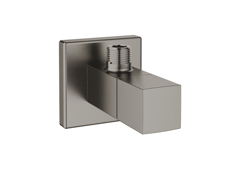 Eurocube robinet d'arrêt équerre 1/2″ Hard Graphite brossé - 22012AL0 - Grohe