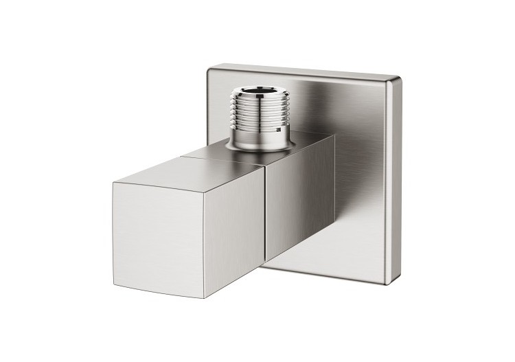 Eurocube robinet d'arrêt équerre 1/2″ Supersteel - 22012DC0 - Grohe
