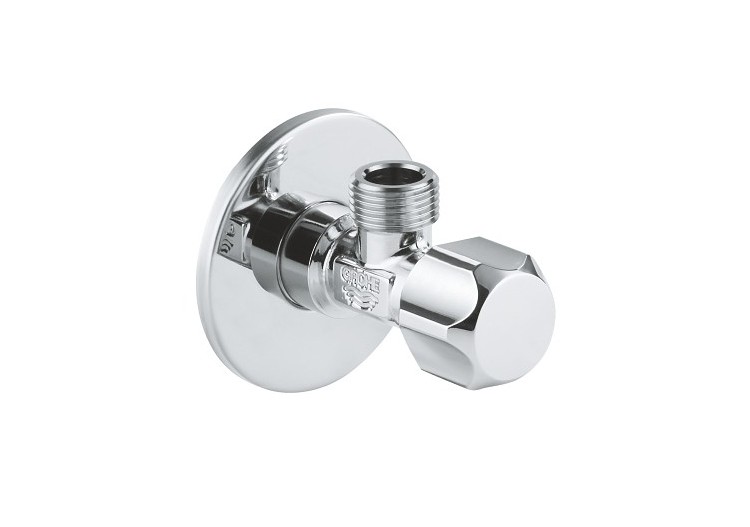 Robinet d'arrêt équerre 1/2″ Chromé - 22025000 - Grohe 2