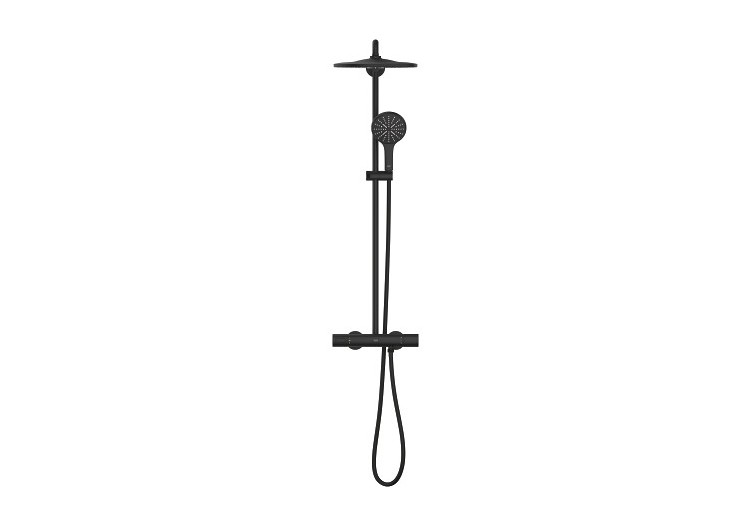 Rainshower smartactive 310 colonne de douche avec mitigeur thermostatique Phantom Black - 22119KF0 - Grohe