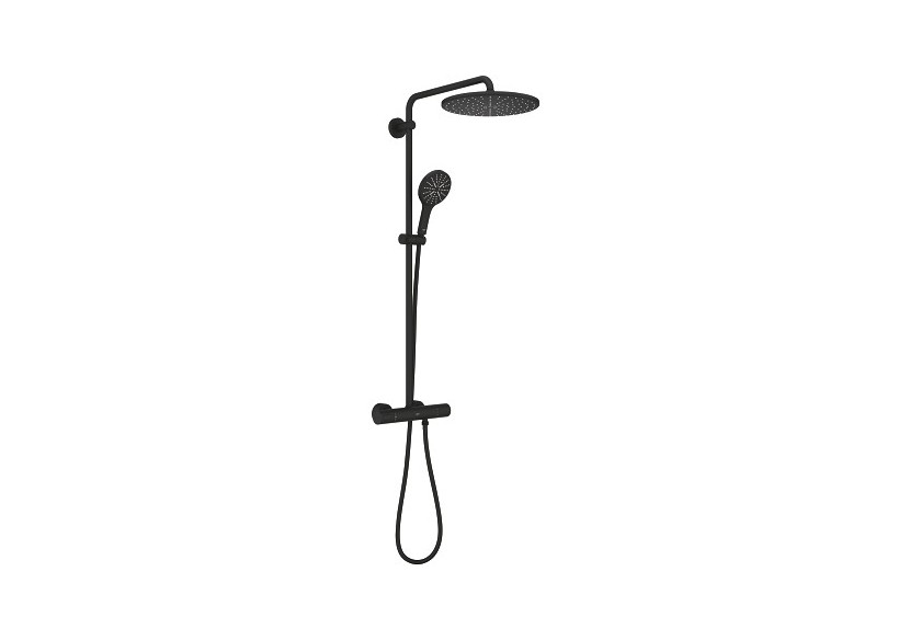 Rainshower smartactive 310 colonne de douche avec mitigeur thermostatique Phantom Black - 22119KF0 - Grohe