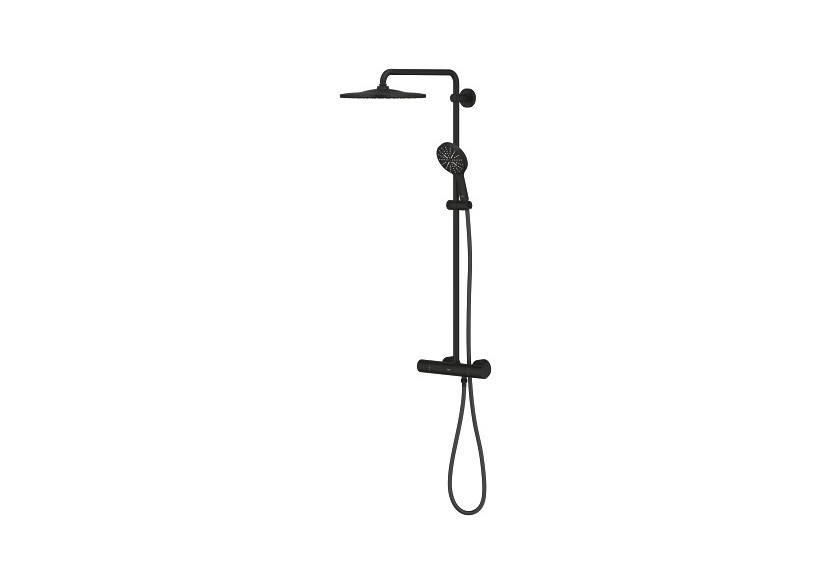 Rainshower smartactive 310 colonne de douche avec mitigeur thermostatique Phantom Black - 22119KF0 - Grohe