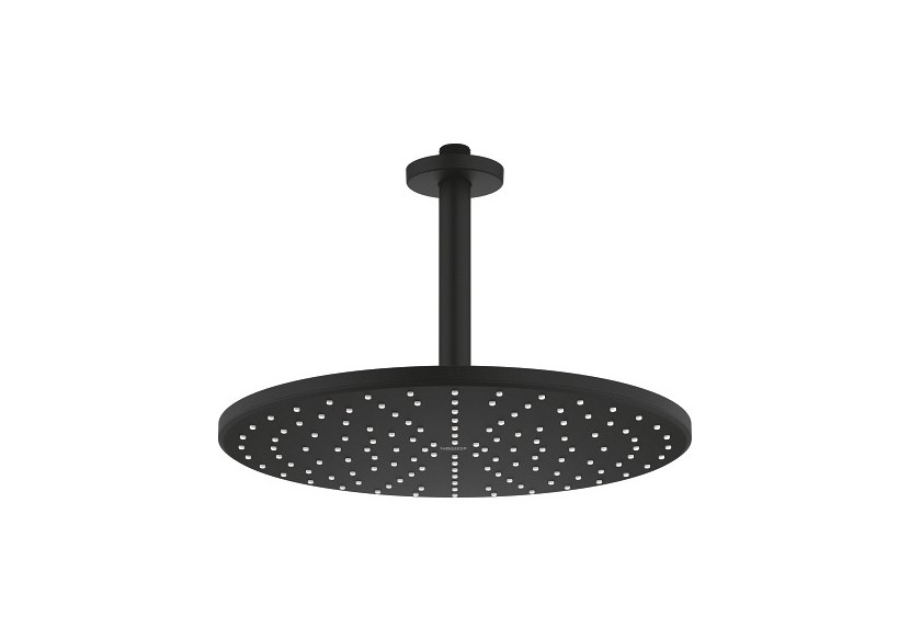 Rainshower mono 310 ensemble douche de tête et bras plafonnier 142 mm, 1 jet Phantom Black - 22122KF0 - Grohe
