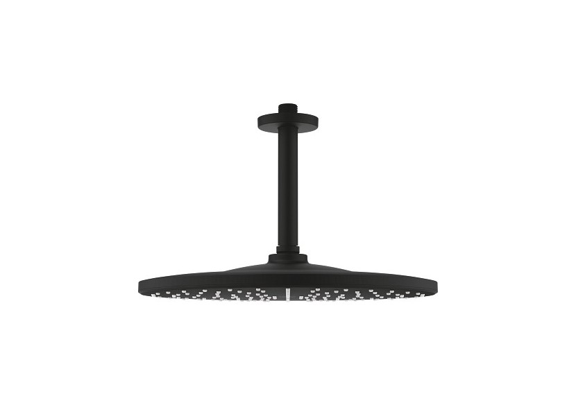 Rainshower mono 310 ensemble douche de tête et bras plafonnier 142 mm, 1 jet Phantom Black - 22122KF0 - Grohe