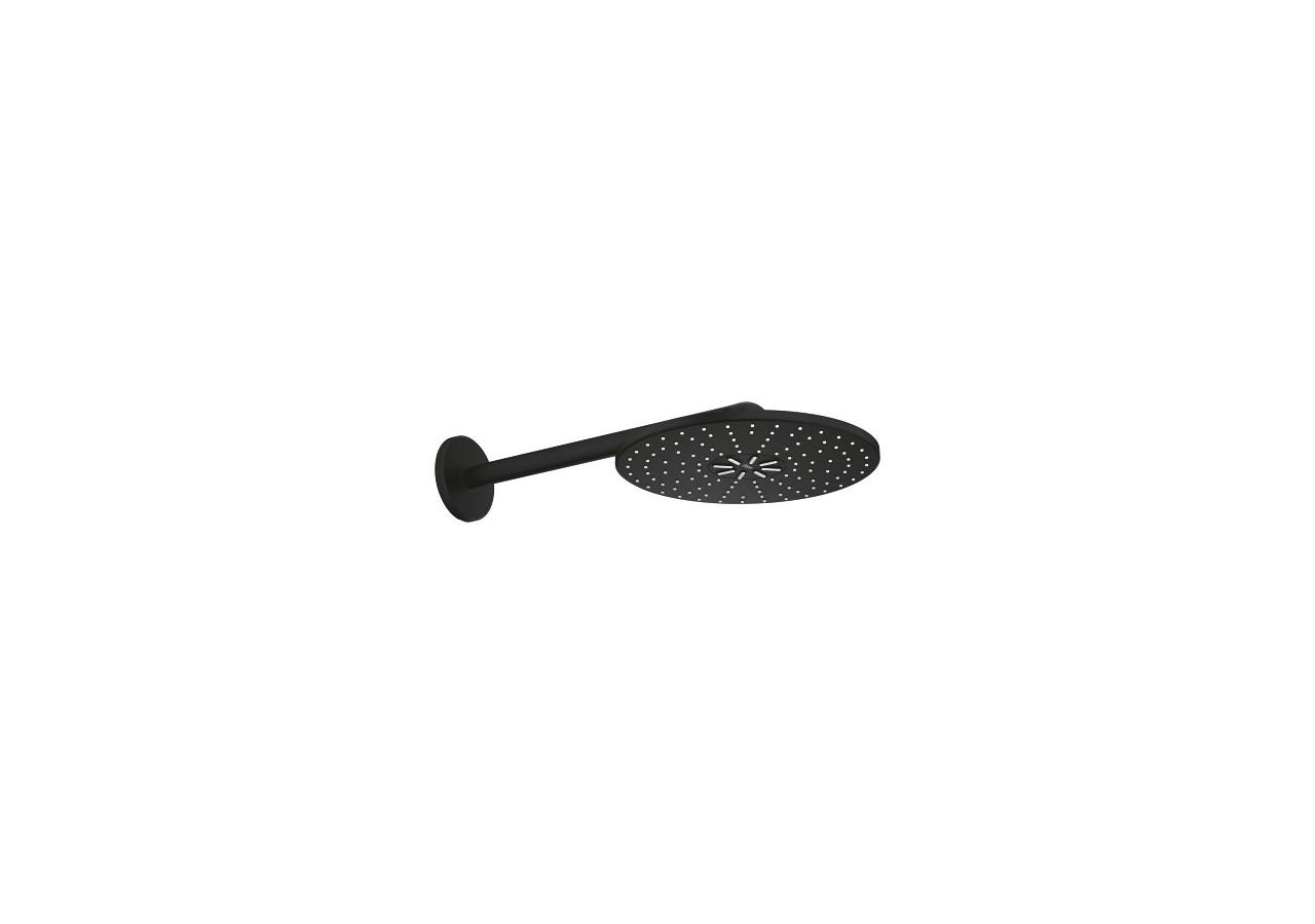 Rainshower smartactive 310 ensemble douche de tête et bras 430 mm, 2 jets Phantom Black - 22123KF0 - Grohe