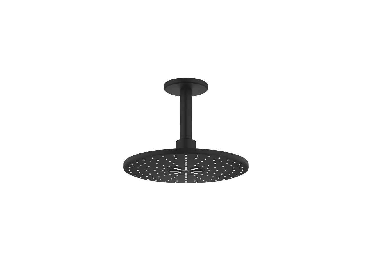 Rainshower smartactive 310 ensemble douche de tête et bras 142 mm, 2 jets Phantom Black - 22124KF0 - Grohe