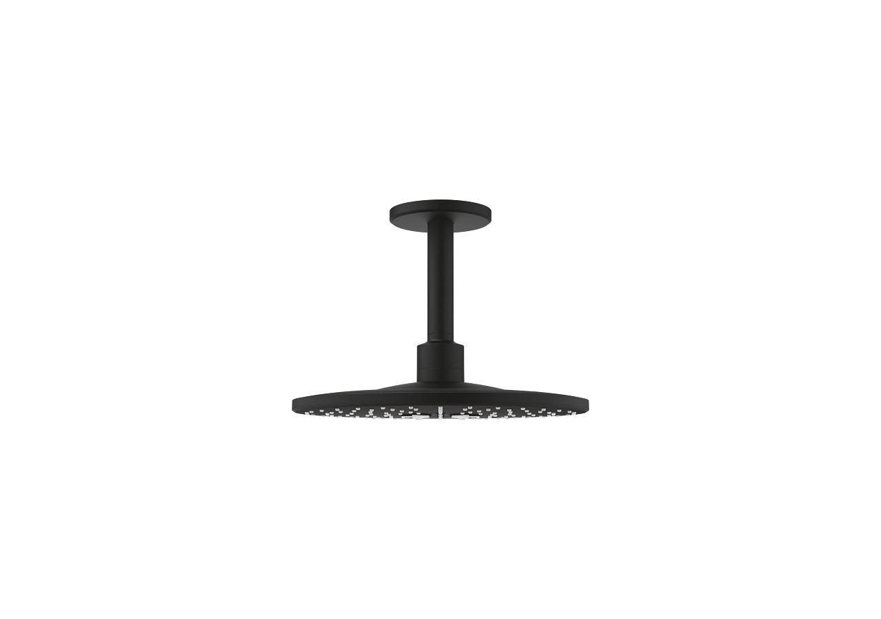 Rainshower smartactive 310 ensemble douche de tête et bras 142 mm, 2 jets Phantom Black - 22124KF0 - Grohe