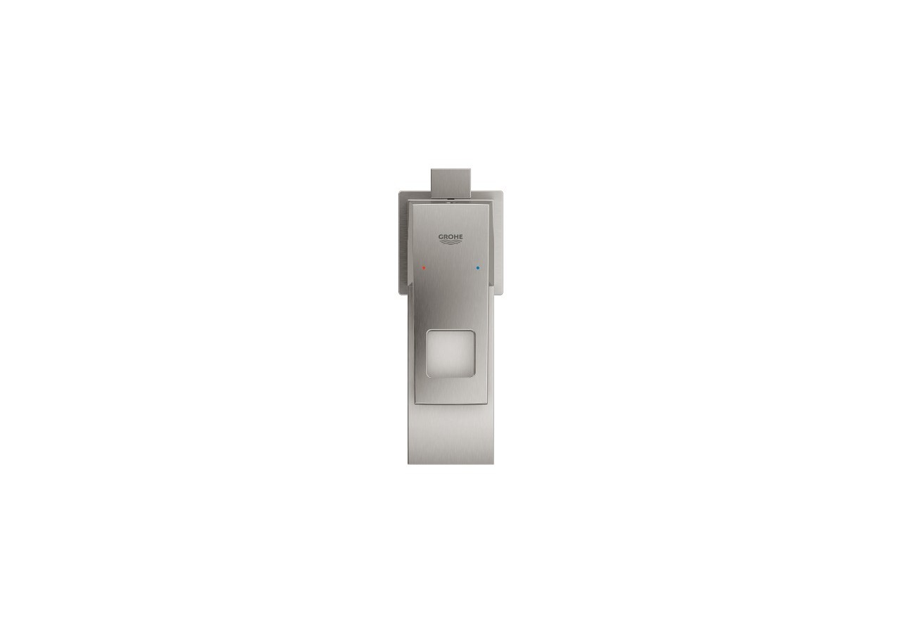 Eurocube mitigeur monocommande lavabo taille s Supersteel - 23127DC0 - Grohe