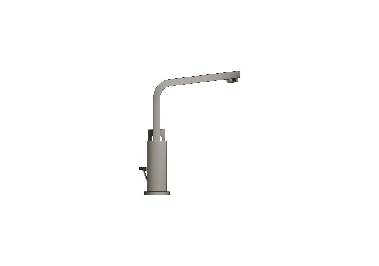 Eurocube mitigeur monocommande lavabo taille l Hard Graphite brossé - 23135AL0 - Grohe