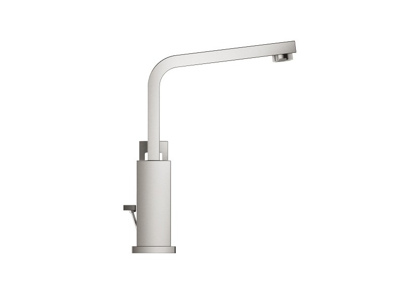 Eurocube mitigeur monocommande lavabo taille l Supersteel - 23135DC0 - Grohe