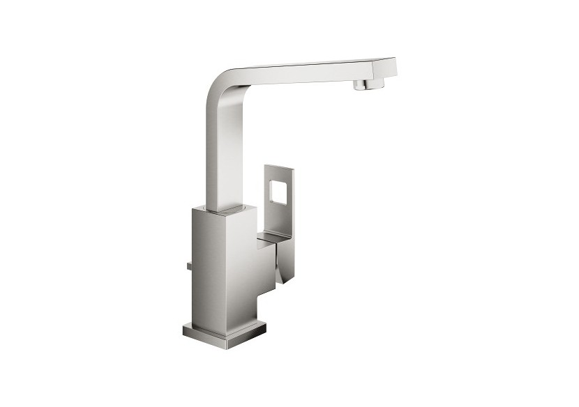 Eurocube mitigeur monocommande lavabo taille l Supersteel - 23135DC0 - Grohe