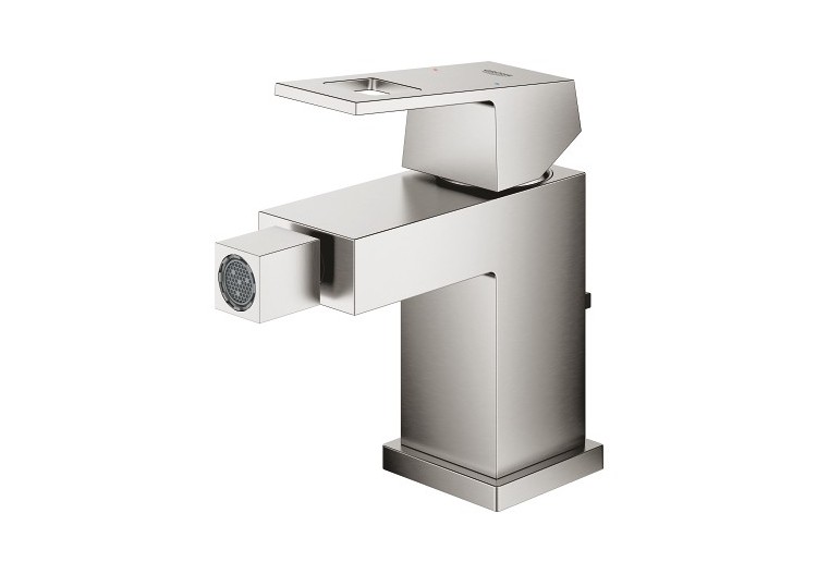 Eurocube mitigeur monocommande bidet taille s Supersteel - 23138DC0 - Grohe 2