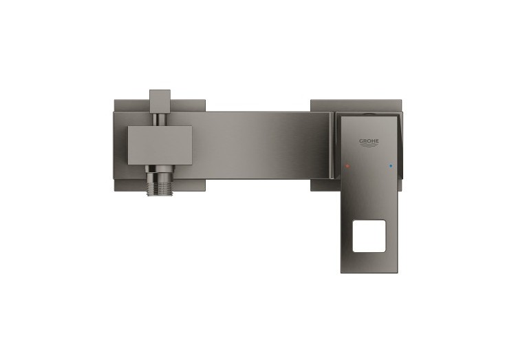 Eurocube mitigeur monocommande bain / douche Hard Graphite brossé - 23140AL0 - Grohe