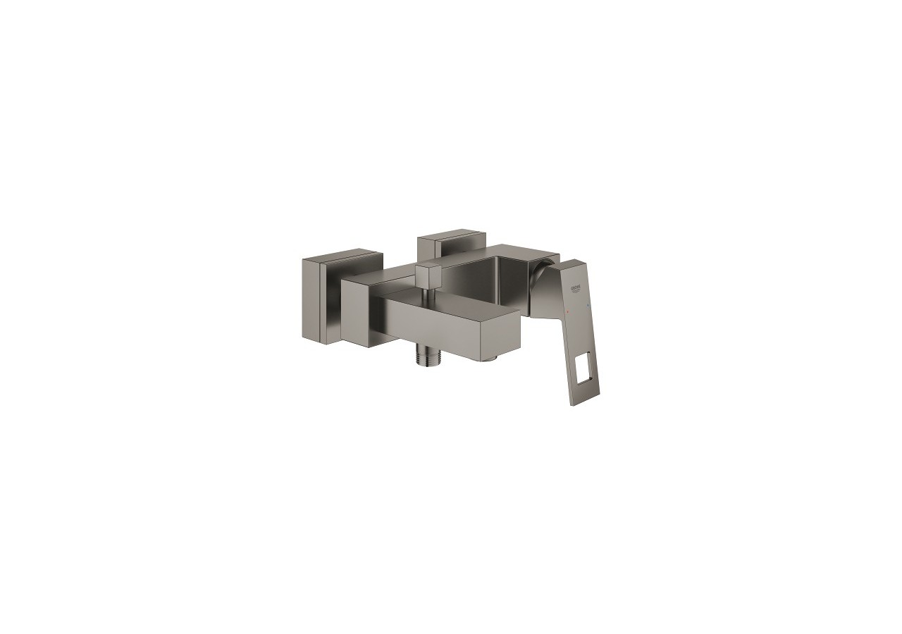 Eurocube mitigeur monocommande bain / douche Hard Graphite brossé - 23140AL0 - Grohe