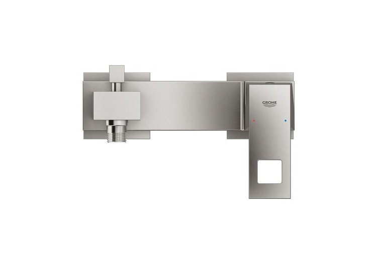 Eurocube mitigeur monocommande bain / douche Supersteel - 23140DC0 - Grohe