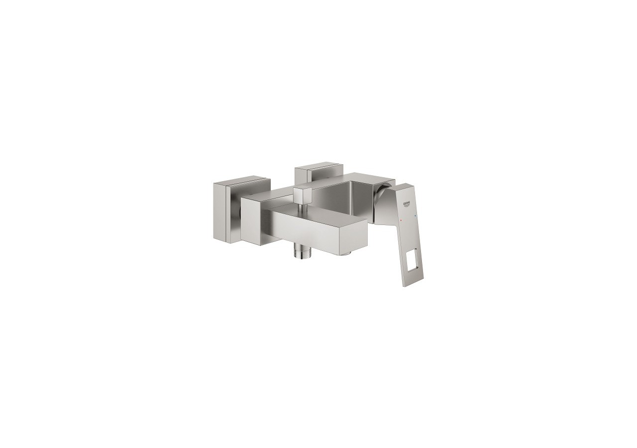 Eurocube mitigeur monocommande bain / douche Supersteel - 23140DC0 - Grohe