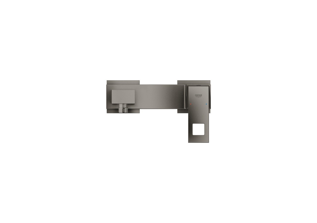 Eurocube mitigeur monocommande douche Hard Graphite brossé - 23145AL0 - Grohe
