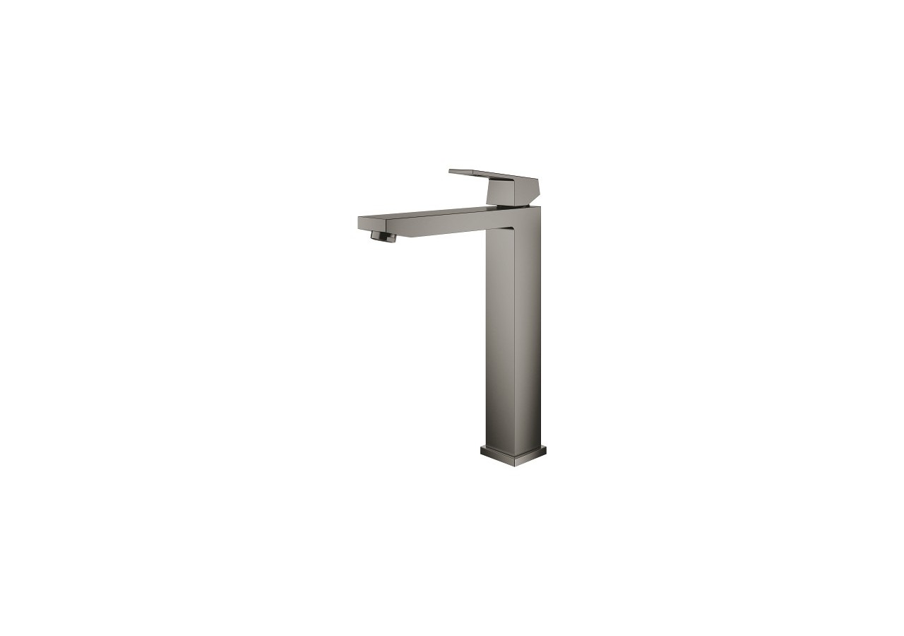Eurocube mitigeur monocommande vasque à poser taille xl Hard Graphite brossé - 23406AL0 - Grohe